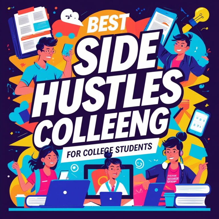 Top Side Hustles for College Students to Make Money : Best Ways